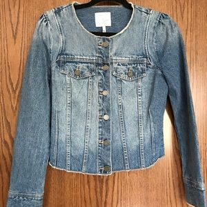 Light wash Joie Denim Jacket